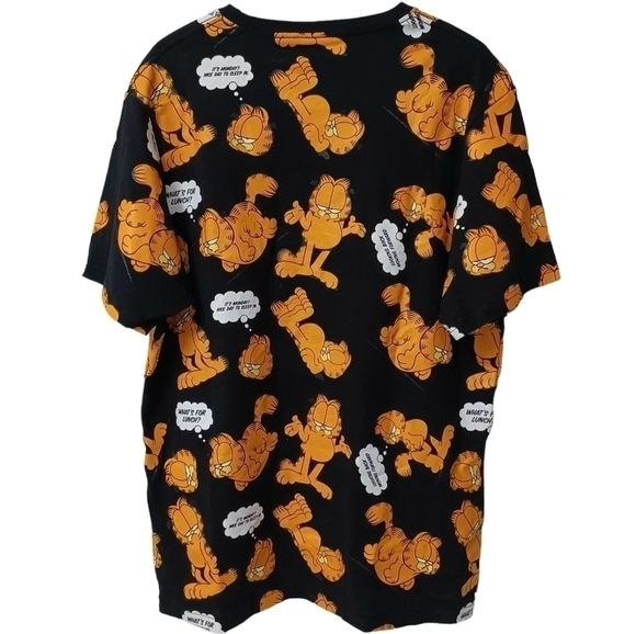 THE Hundreds x Garfield Mood All Over Print t shirt top - Picture 3 of 7